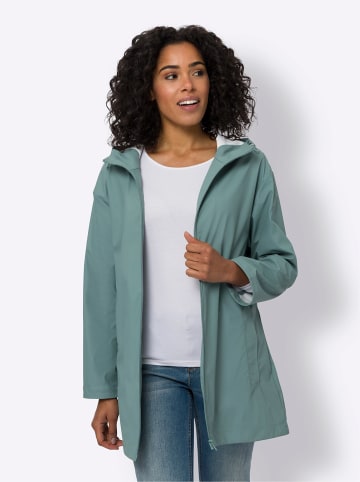 Sieh an! Regenjacke in jade