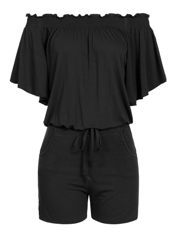 Cloud5ive Cloud5ive Cloud5ive Fashion Damen Off-Shoulder Jumpsuit in black