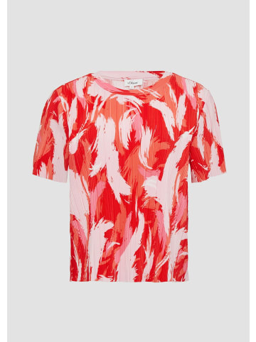 s.Oliver T-Shirt in 30A1_preiselbeere