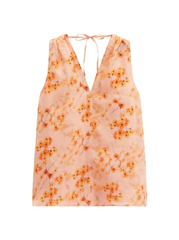 Marc O'Polo Ärmellose Bluse relaxed in Bright Orange