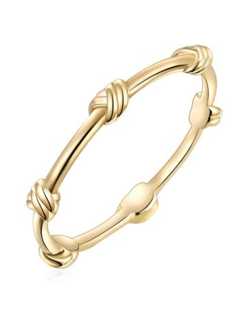 Glanzstücke München Ring aus Sterling Silber in gelbgold