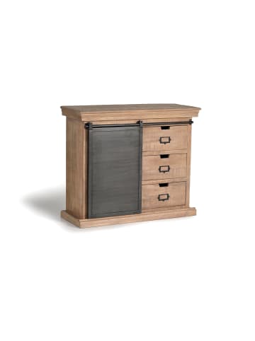 Giner y Colomer Kommode aus Mangoholz und Metall in Brown