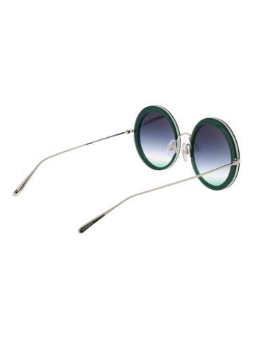 Ana Hickmann Frauen Sonnenbrille Rund Grün