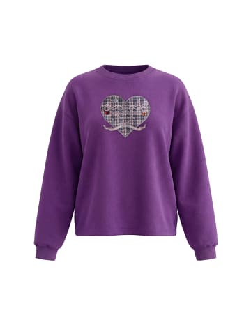 IZIA Women Sweatshirt in Lavender