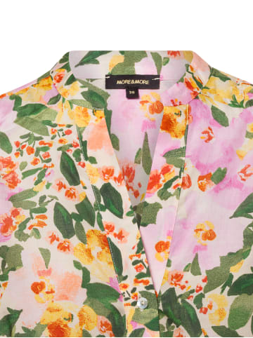 More & More Tunikabluse in rosa grün - 0001