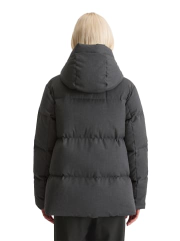 Marc O'Polo Daunen-Pufferjacke relaxed in Dark Grey Melange
