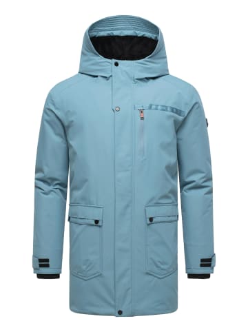 STONE HARBOUR Wintermantel Netaan XX in Frosty Blue