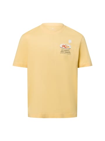 Nils Sundström T-Shirt print in gelb