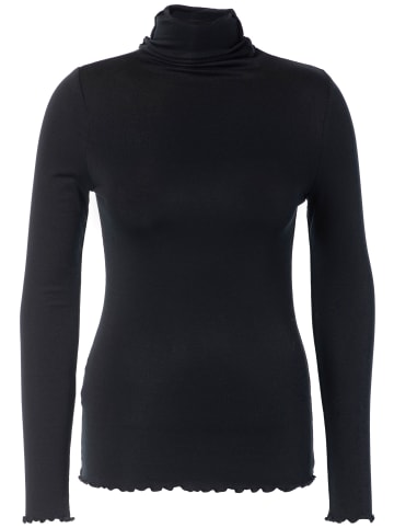 JcSophie RAISIN Langarmshirt mit Rollkragen in Black
