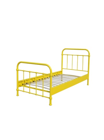 58 aufm Kessel METALLBETT Karlyn 210x111x98 aus Metall in Gelb
