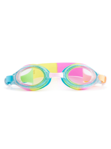 Aqua2ude Schwimmbrille für Kinder Regenbogen UV-Schutz mit Etui Ab 3 Jahren