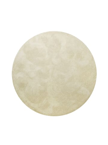 Homie Living Hochflorteppich Pisa in creme beige meliert
