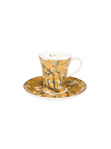 Goebel Espressotasse " Vincent van Gogh - Mandelbaum Gold " in Gold