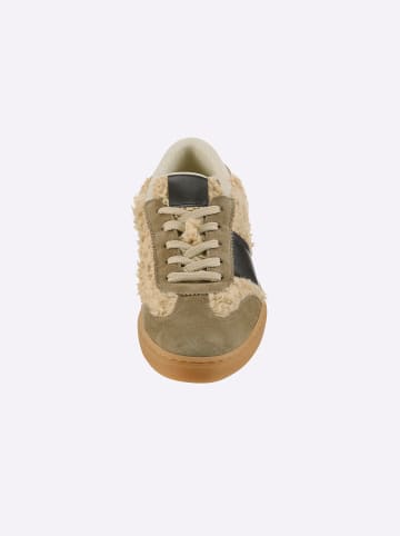 Heine Sneaker in beige-schwarz