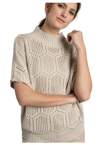 More & More Ajourpullover in almond