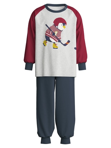Calida Pyjama in stein meliert