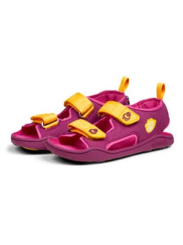Affenzahn Sandalen Kinder Vegan Airy  Vogel in Rot