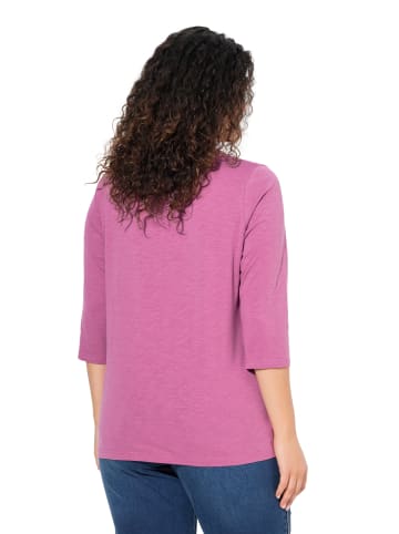 Ulla Popken Shirt in dunkle rose