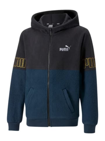 Puma Sweatshirtjacke Power Winterized in Marineblau