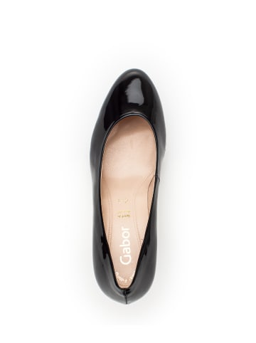 Gabor Fashion Plateau Pumps in Schwarz