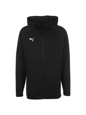 Puma Trainingsjacke Teamwear Dime in schwarz / schwarz