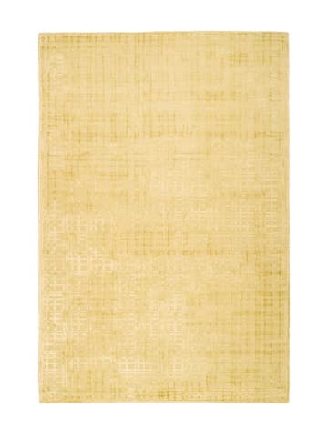 Kayoom Kurzflor Teppich Karma 125 in gold - rechteckig