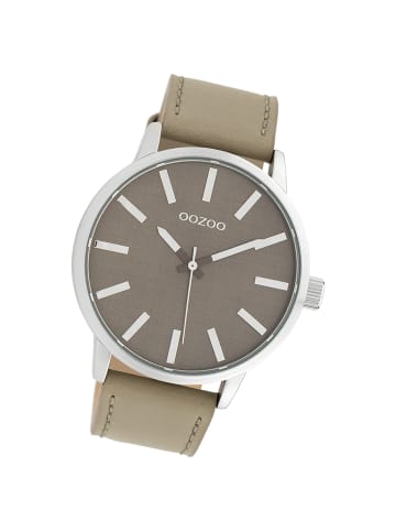 Oozoo Armbanduhr Oozoo Timepieces taupe groß (ca. 45mm)