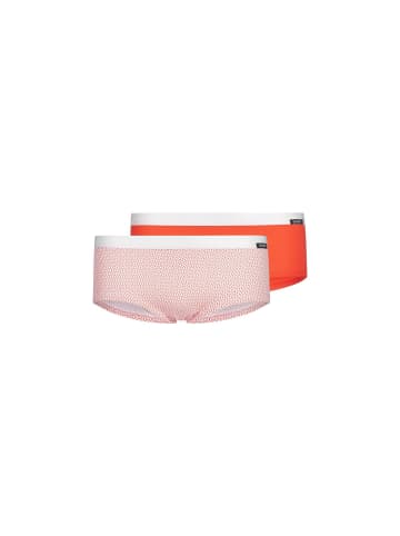 Skiny Slip 2er Pack in Rosa/Rot
