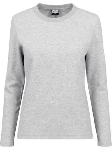 Urban Classics Sweatshirt Sweater Athletic Interlock Crewneck in Grau