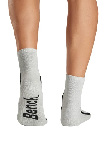 Bench Tennissocken in 2x schwarz, 2x grau meliert, 2x weiß