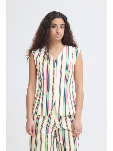 ICHI Weste IHKATE Tight fit in MULTI STRIPE