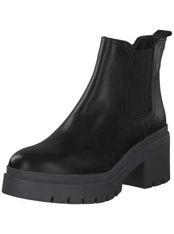 Tamaris Chelsea Boots in Schwarz/Grau