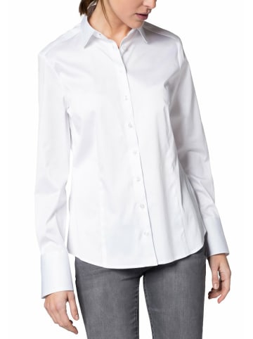 Eterna Langarmbluse für Damen in weiss