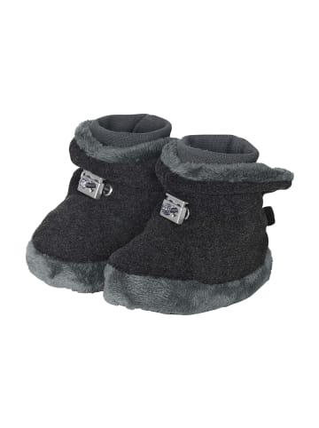 Sterntaler Baby Stiefel uni in anthrazit melange