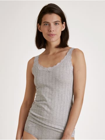 Calida Tank Top Etude Toujours in Grey melan