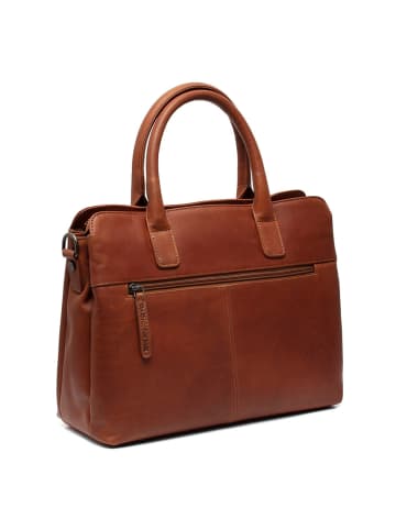 The Chesterfield Brand Valmonte Schultertasche Leder 32 cm in cognac