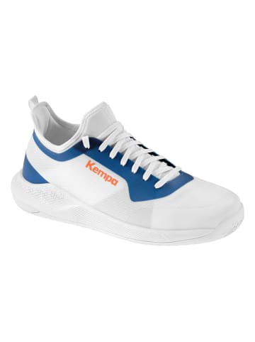 Kempa Hallen-Sport-Schuhe Kourtfly Jr in weiß/blau