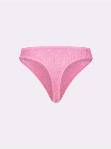 Erlich Textil  String ICONIC LACE STRING in bubblegum