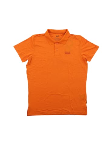 Jack Wolfskin Polo Shirt Travel Polo Shirt Herren in Grün