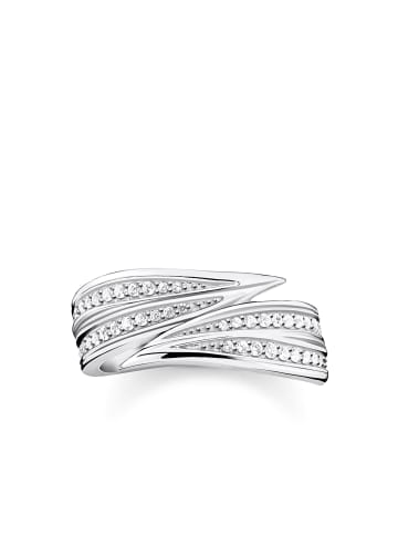 Thomas Sabo Ring in silber, weiß