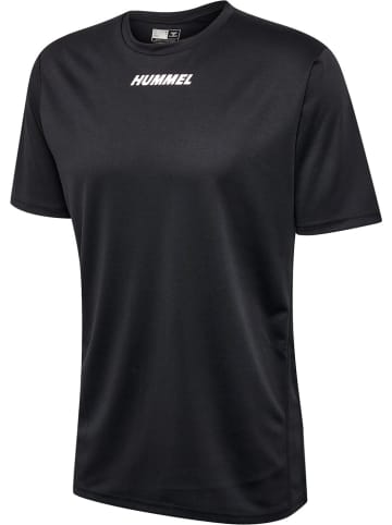 Hummel T-Shirt "Hmlmulti Pl Jersey" in Schwarz