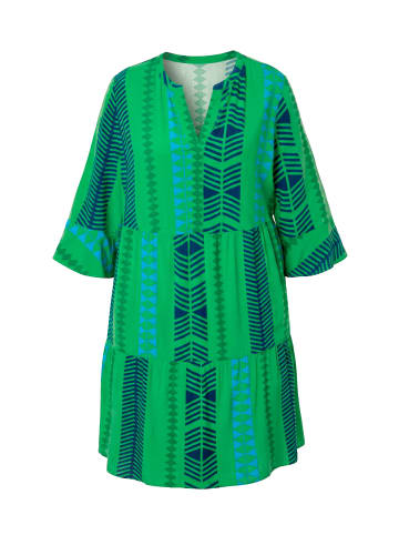 Ulla Popken Midikleid in grasgrün