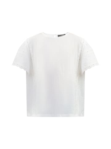 DreiMaster Blusenshirt Mit Spitze in Weiss