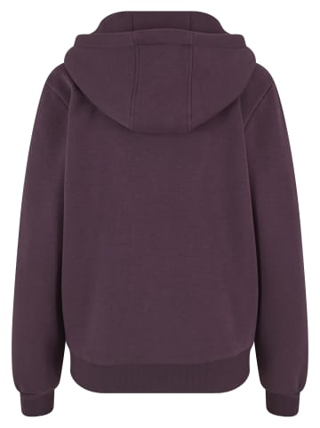 Urban Classics Urban Classics Ladies Fluffy Zip Cardigan in plumpurple