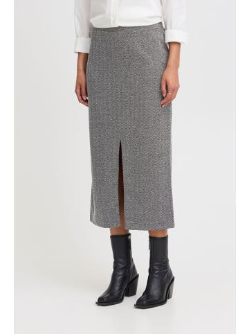 ICHI Casual IHKATE Regular fit in Black/White Herringbone