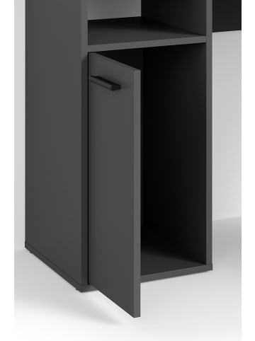 byLiving Schreibtisch Fox in Anthrazit - (B) 139 x (H) 90,8 x (T) 139 cm