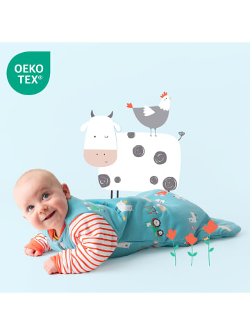 Schlummersack Bio Babyschlafsack, 3.5 TOG in Blau
