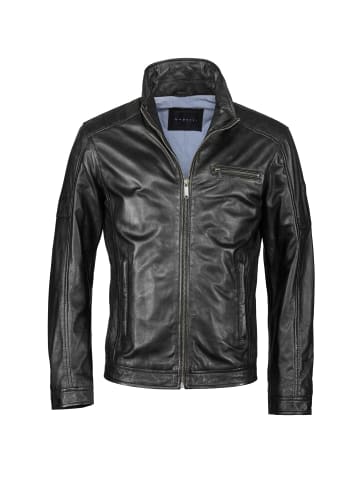 Bugatti Lederjacke BUQUENTINO in Schwarz