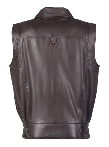 JCC Lederweste BigVest2 in dunkelbraun