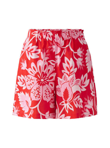 Oui Shorts in red rose